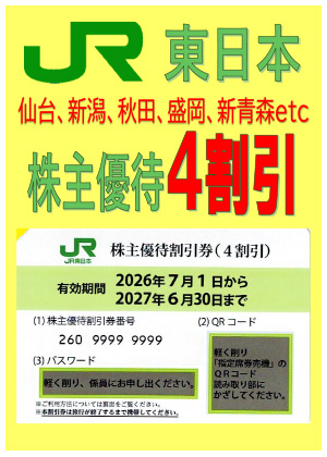 株主優待券２枚買いでさらにお得